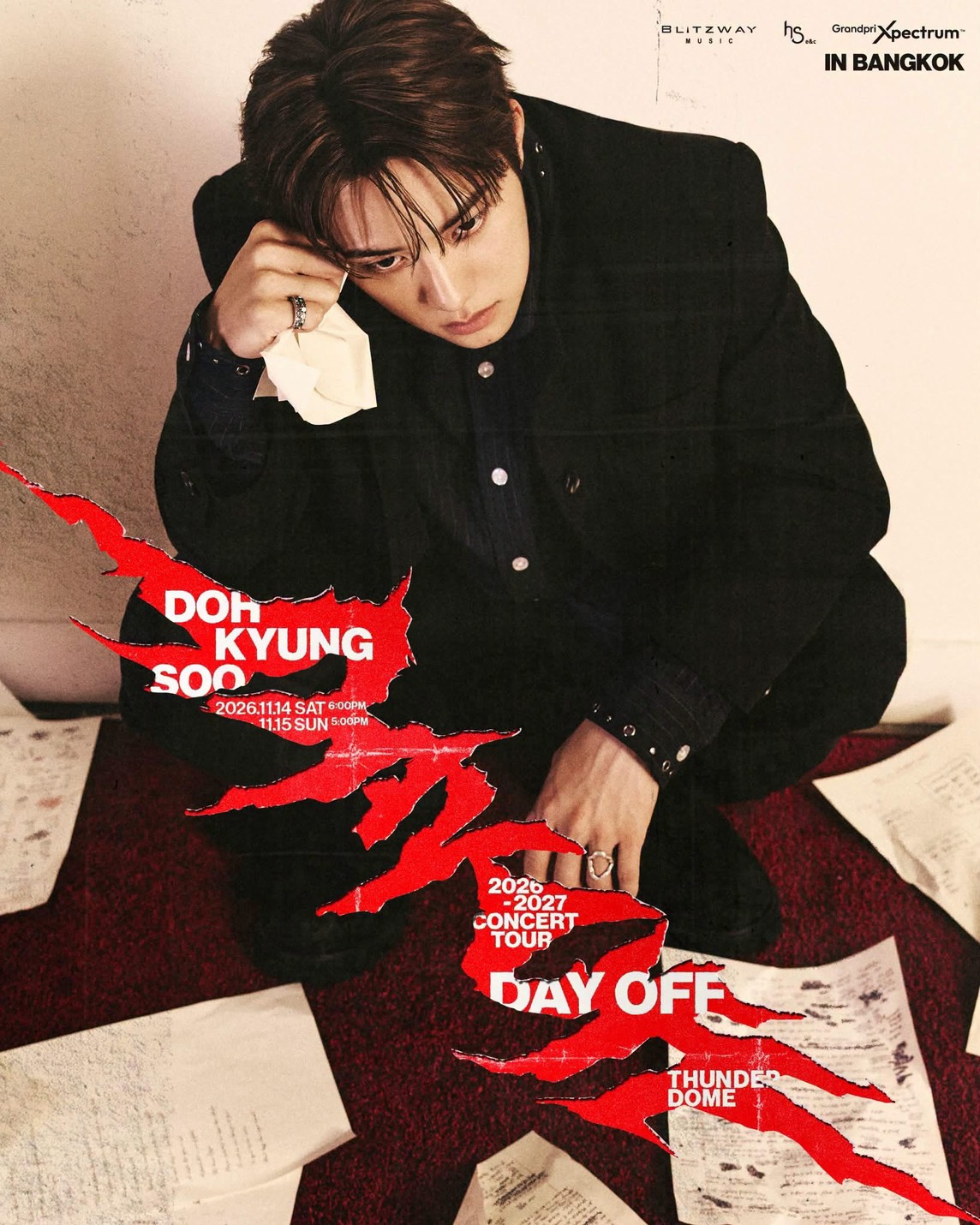 DOH KYUNG SOO CONCERT TOUR DAYOFF IN BKK